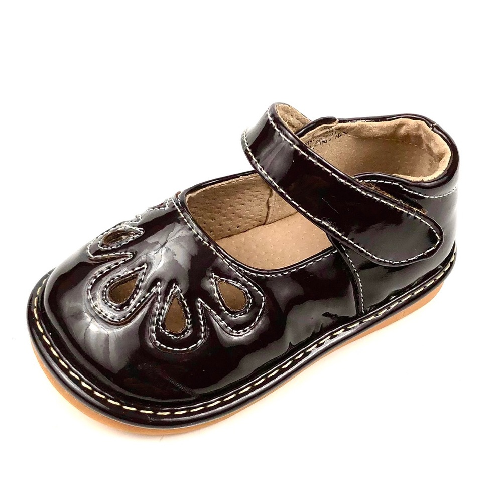Laniecakes Girls Brown Patent Leather Mary Janes 6